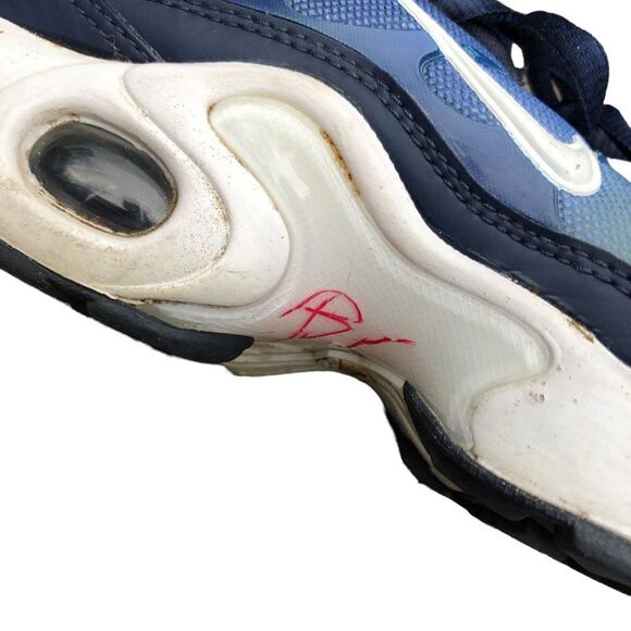 2017 Nike Air Max 97 Plus Tuned 1 Blue/Yellow Size 8 - Picture 7 of 16